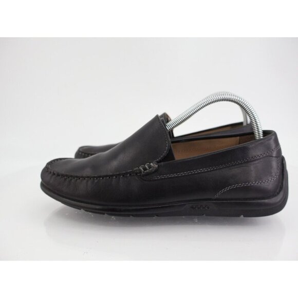 Ecco Men\'s Classic Moc Loafer Size 40 6 Driving Shoe Black Leather Slip On Comfy main image 4